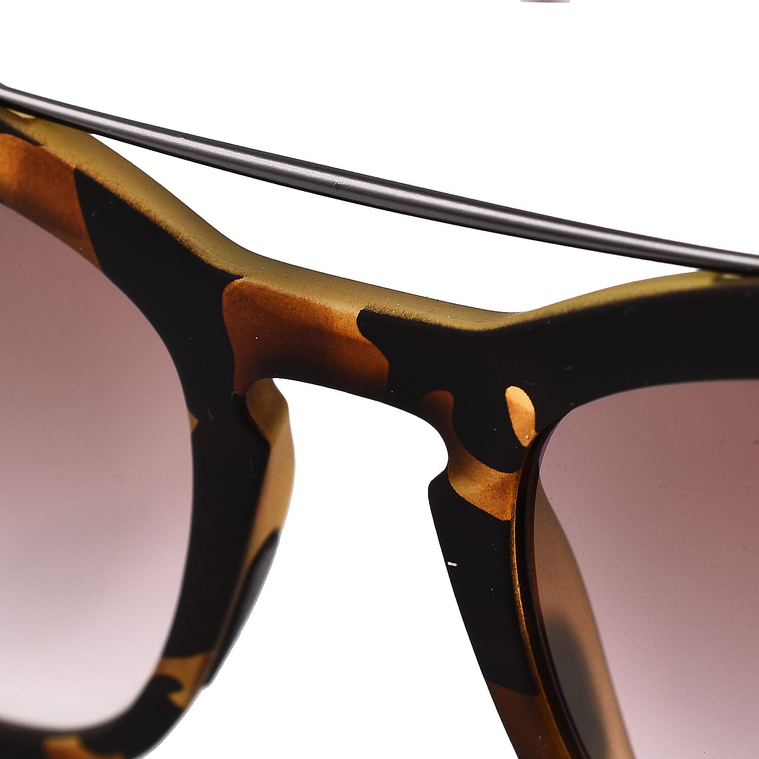 Italia Independent Sunglasses in Brown and Gold Colour