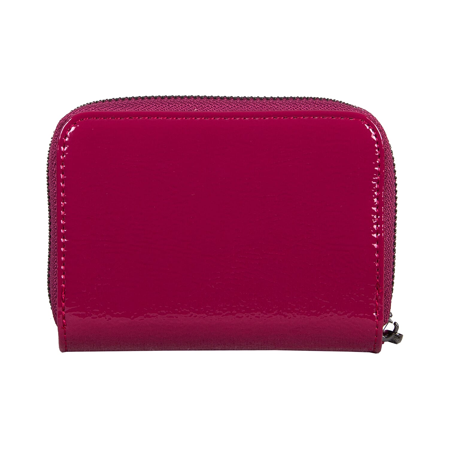 Bulaggi Collection - Acacia Small Wallet with Zipper Closure (Size 12x09x02 cm) - Fuchsia