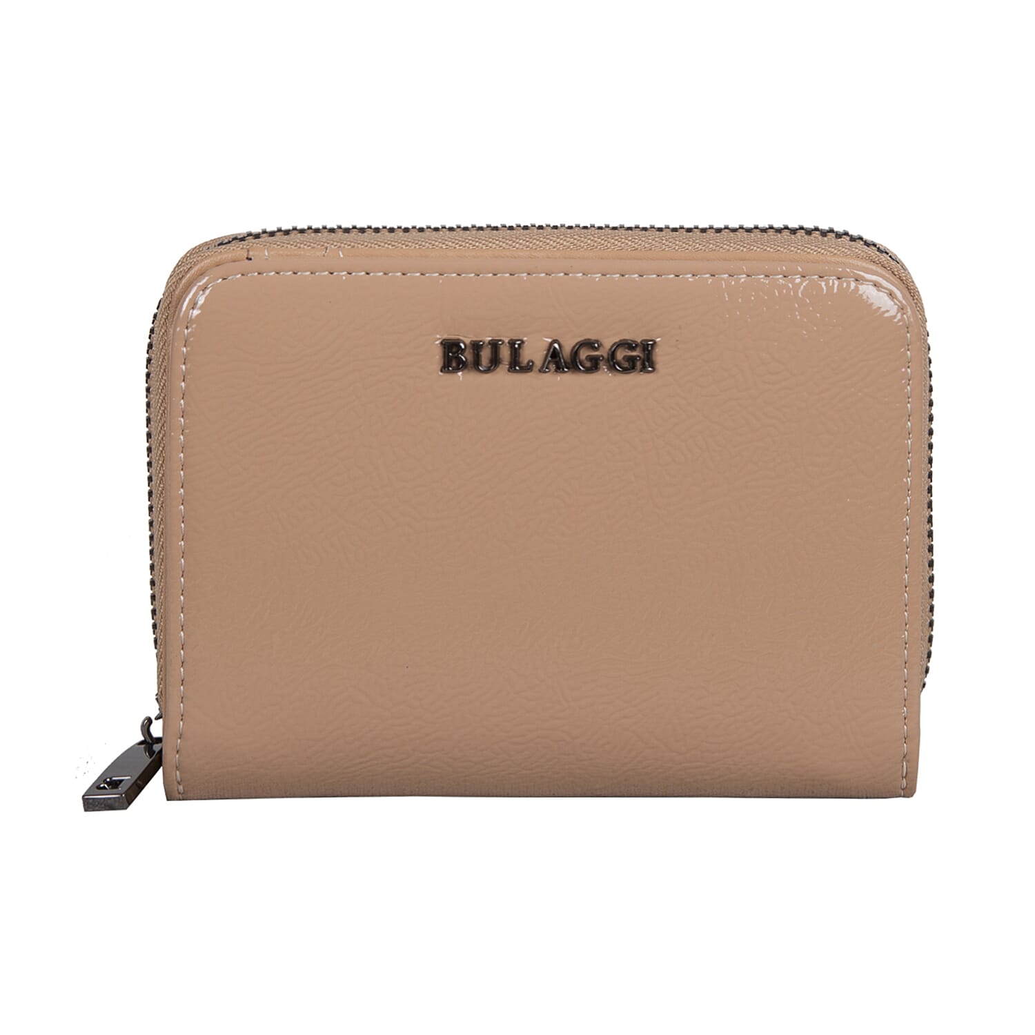 Bulaggi Collection - Acacia Small Wallet with Zipper Closure (Size 12x09x02 cm) - Taupe
