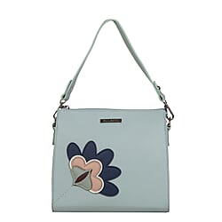 Bulaggi Collection - Hope Crossbody Bag with Zipper Closure (Size 22x20x04 Cm) - Mint