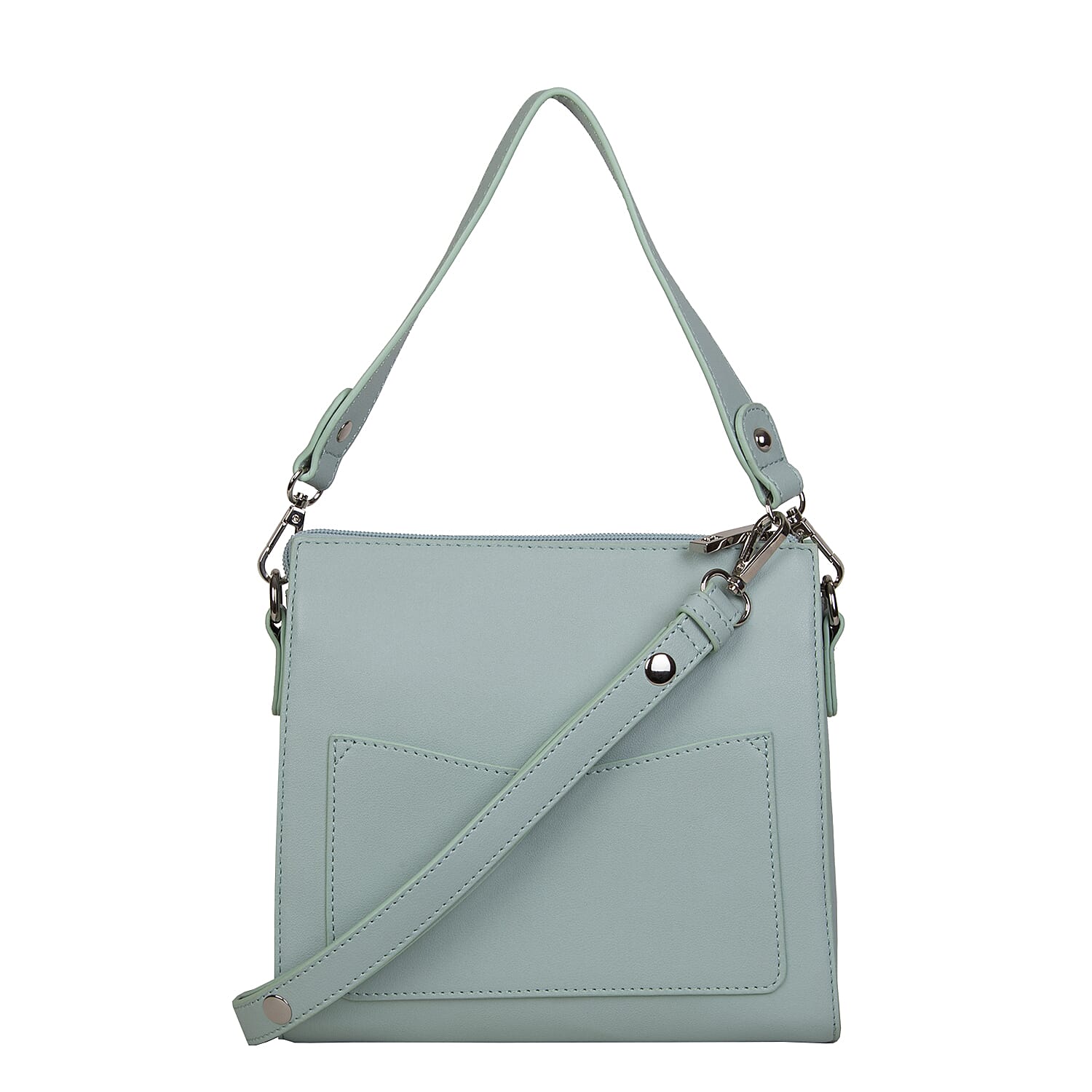 Bulaggi Collection - Hope Crossbody Bag with Zipper Closure (Size 22x20x04 Cm) - Mint