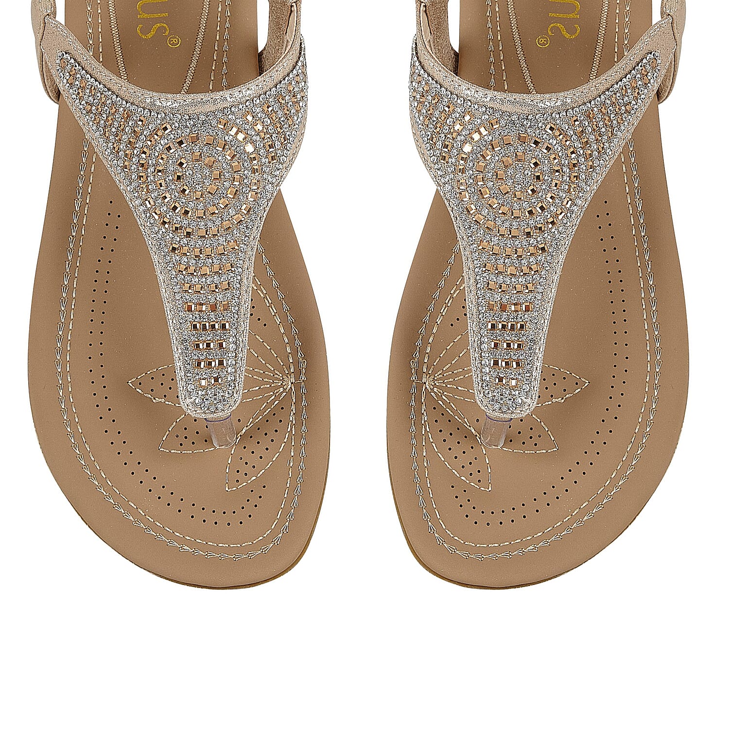 Lotus Orla Flat Toe Post Sandals