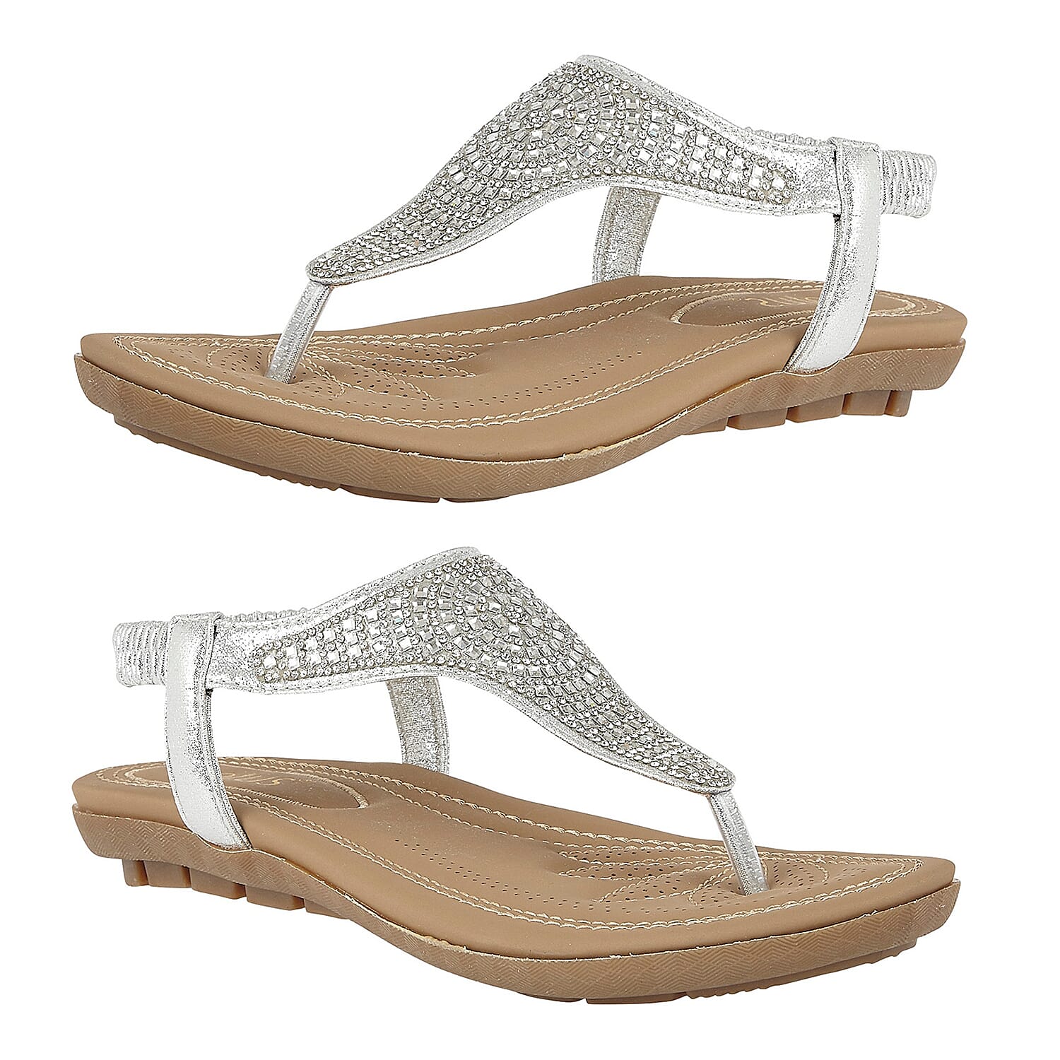 Lotus Orla Flat Toe Post Sandals