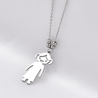 https://tjcuk.sirv.com/Products/63/3/6339669/Single-Girl-Design-Necklace-Size-20-in-Silver-Tone_6339669_2.jpg?w=342&h=342