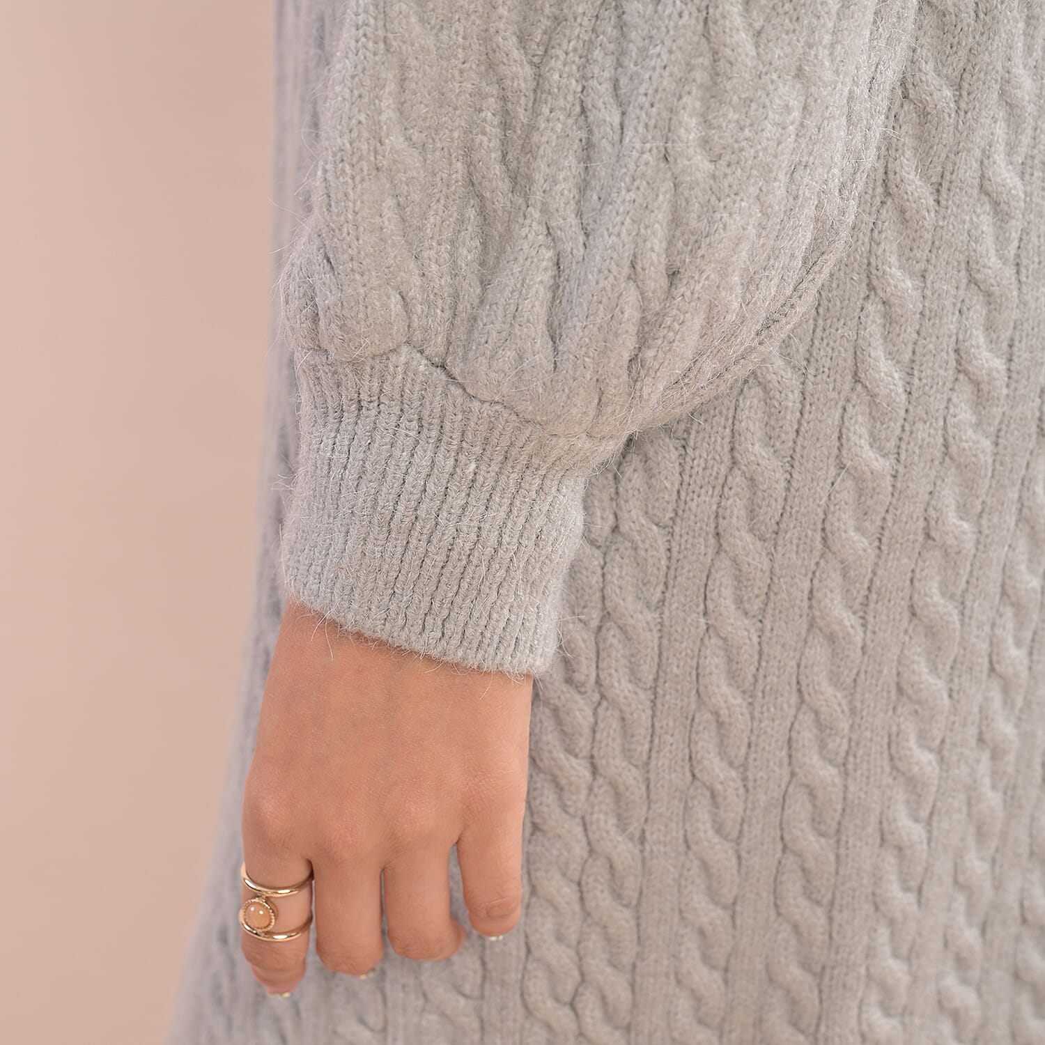 LA MAREY Cardigan (Size 8-20 ) - Light Grey