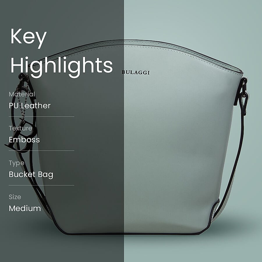 Bulaggi Collection - Kayla Bucket Crossbody Bag (Size 18x24x09 cm) - Mint