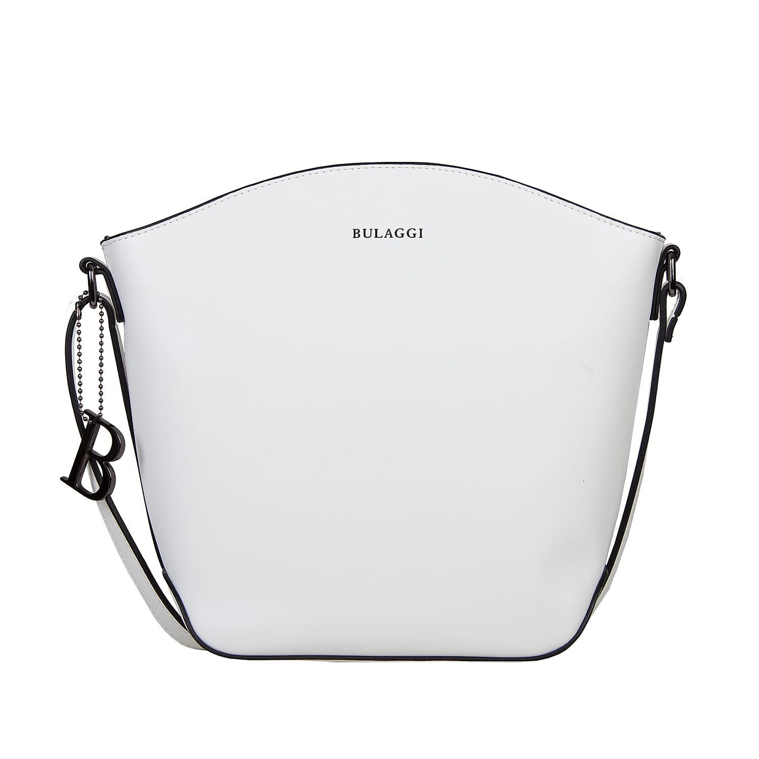 Bulaggi Collection - Kayla Bucket Crossbody Bag (Size 18x24x09 cm) - White