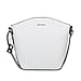 Bulaggi Collection - Kayla Bucket Crossbody Bag (Size 18x24x09 cm) - White