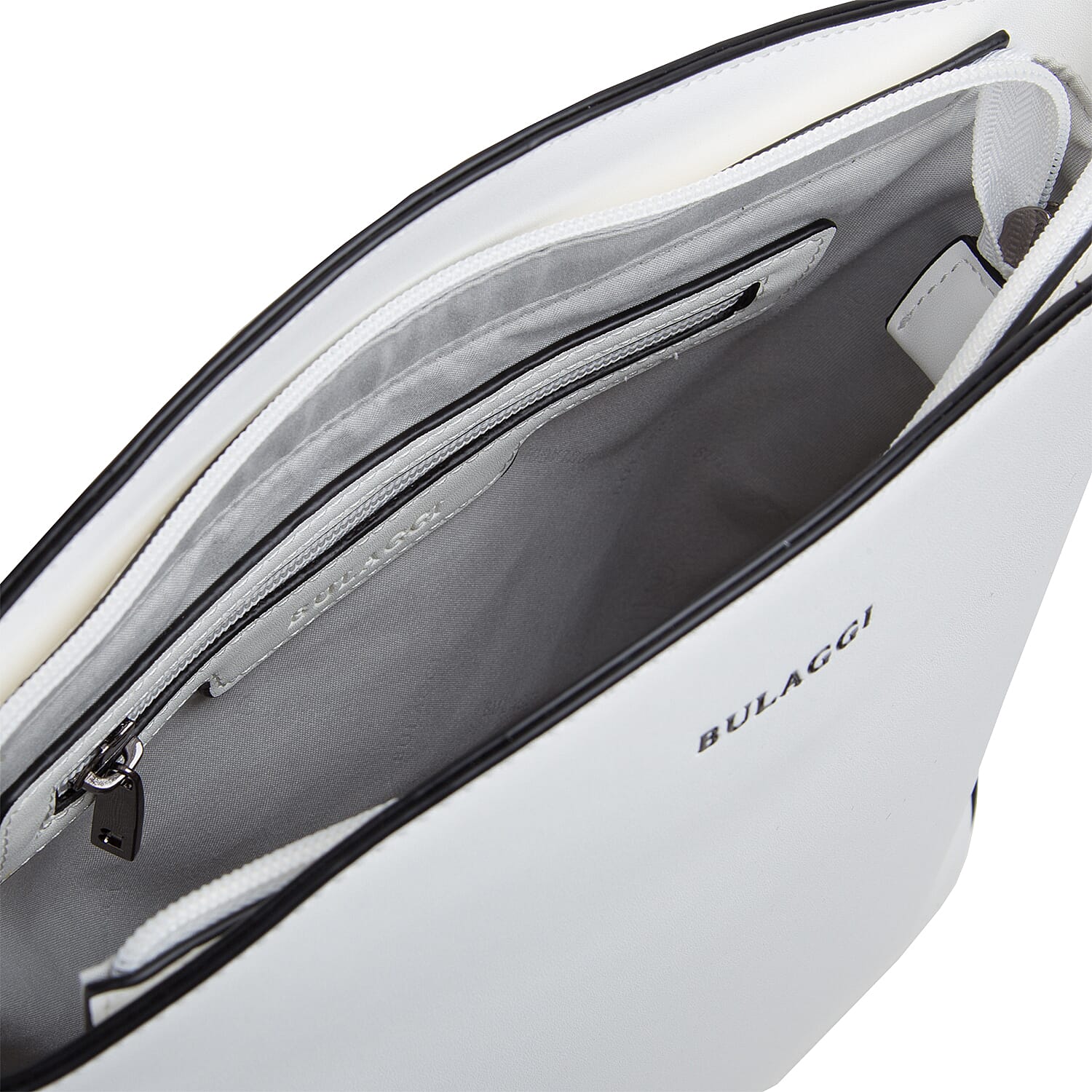 Bulaggi Collection - Kayla Bucket Crossbody Bag (Size 18x24x09 cm) - White