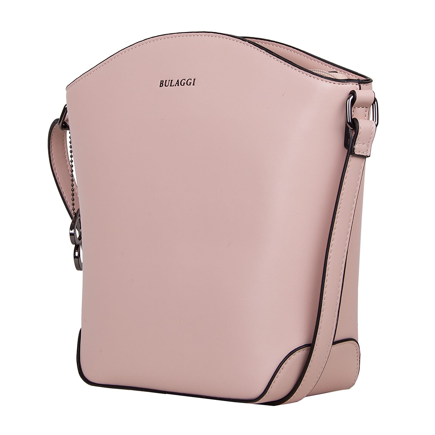 Bulaggi Collection - Kayla Bucket Crossbody Bag (Size 18x24x09 cm) - Dusty Pink