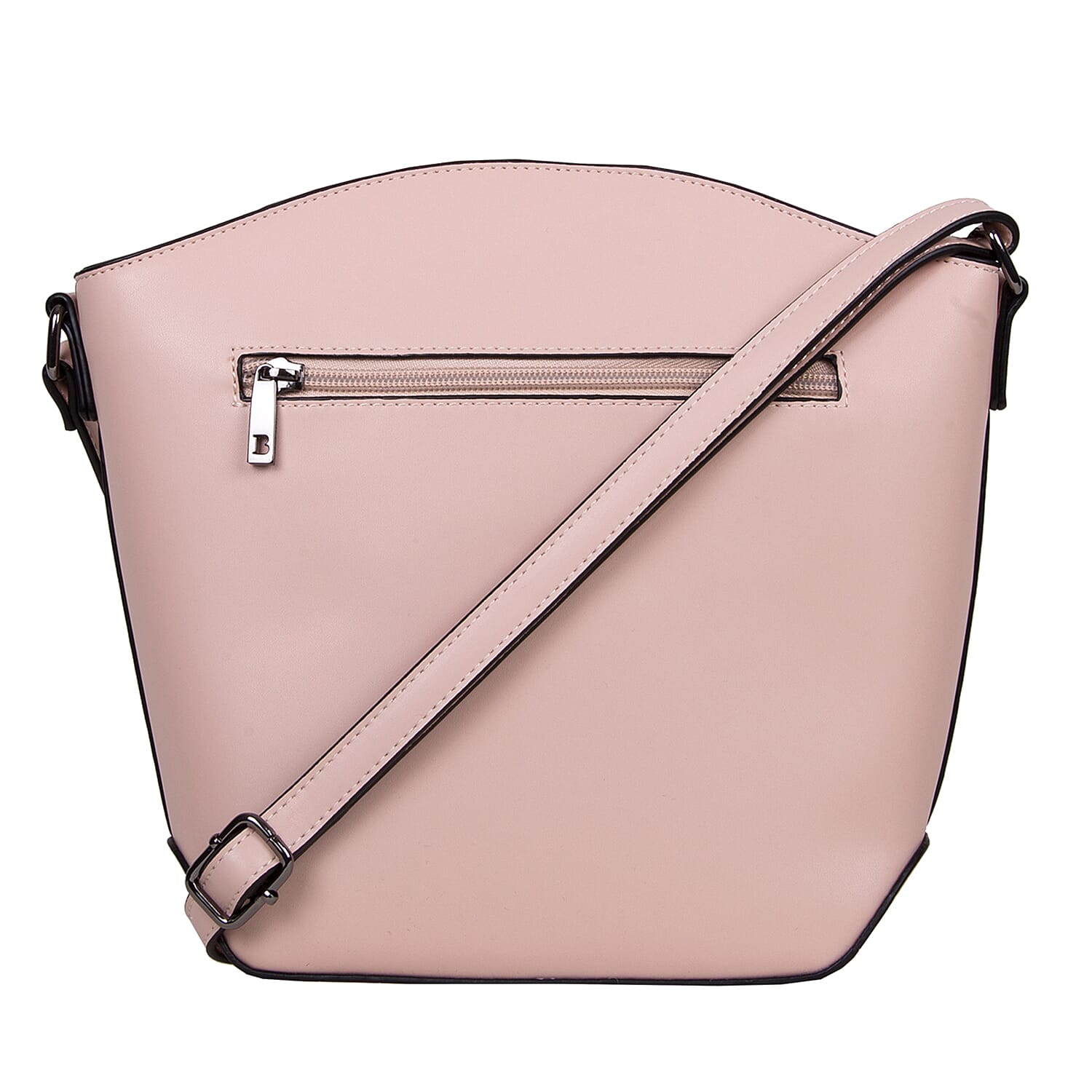 Bulaggi Collection - Kayla Bucket Crossbody Bag (Size 18x24x09 cm) - Dusty Pink