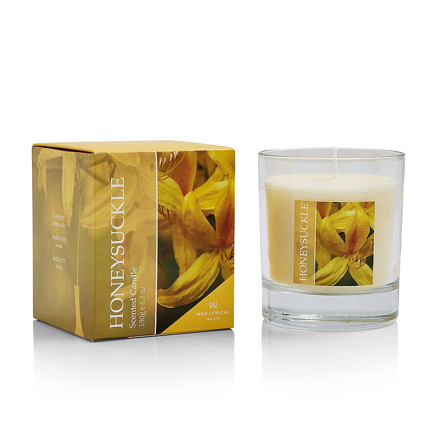 WAX LYRICAL Medium Honeysuckle Candle (190g) -  Burn Time 35Hrs