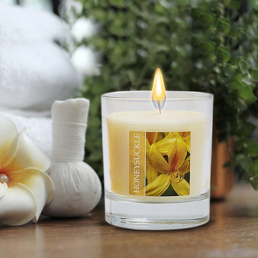 WAX LYRICAL Medium Honeysuckle Candle (190g) -  Burn Time 35Hrs