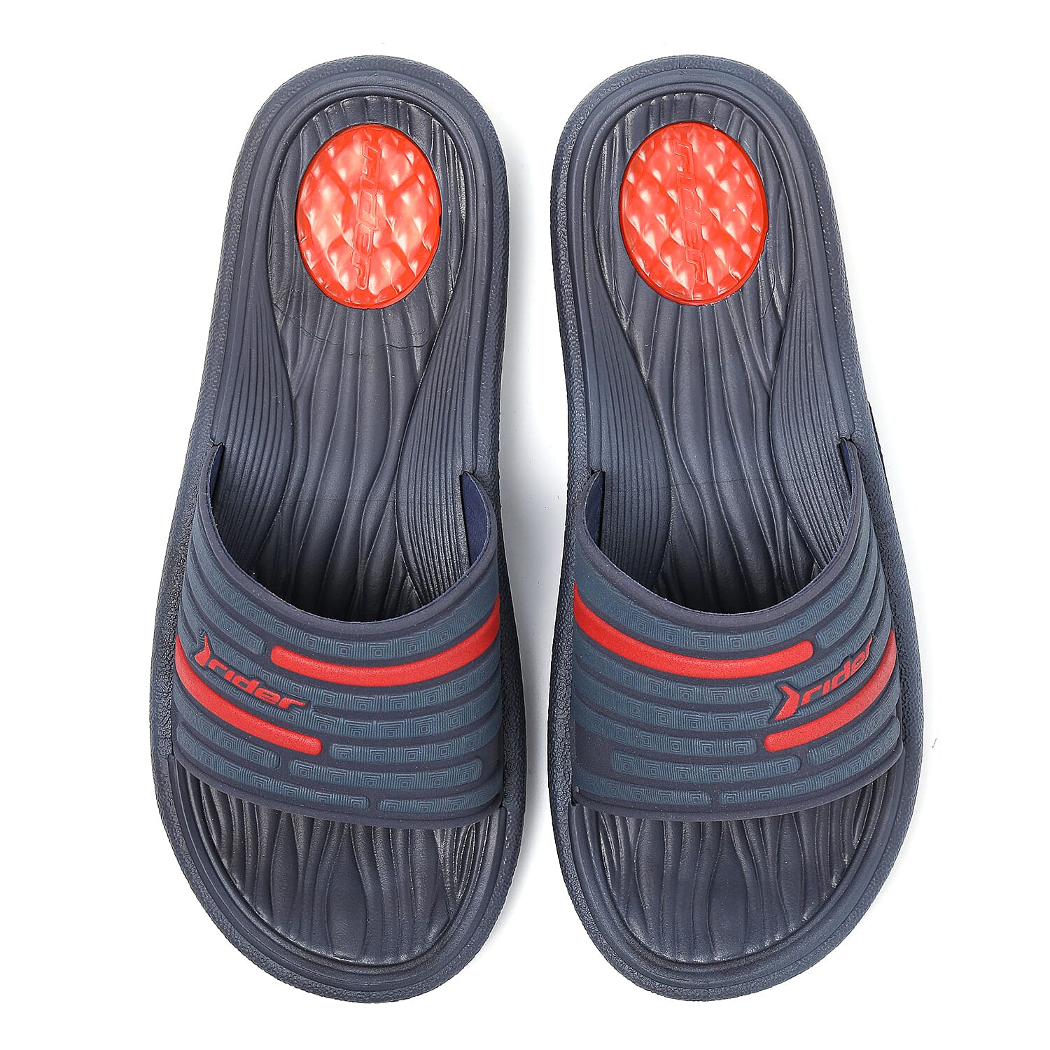 Rider Montana Mens Slip On Sliders (Size 7) - Black