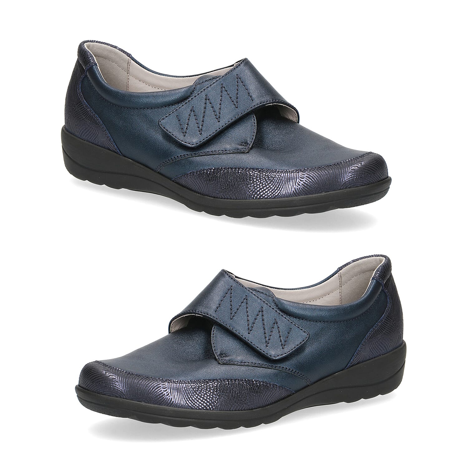 CAPRICE Ocean Soft and Comfy Shoes (Size 4) - Navy