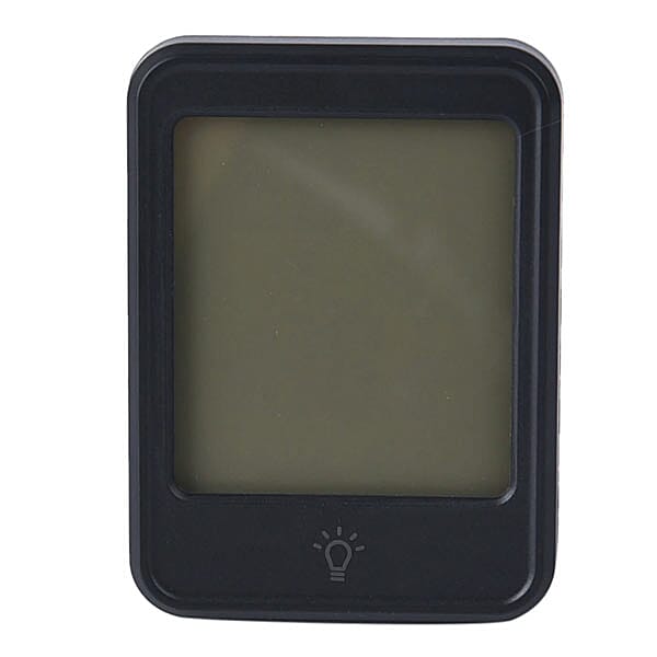 Digital Thermo - Hygrometer Electronic Temperature and Humidity Meter Clock (Size:8x6x2 Cm)