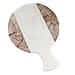 Round Shape Marble Chopping Board COLOR Brown & White