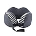 Comfy Neck Pillow with Buckle Closure - Gray