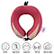 Comfy Neck Pillow with Buckle Closure - Pink