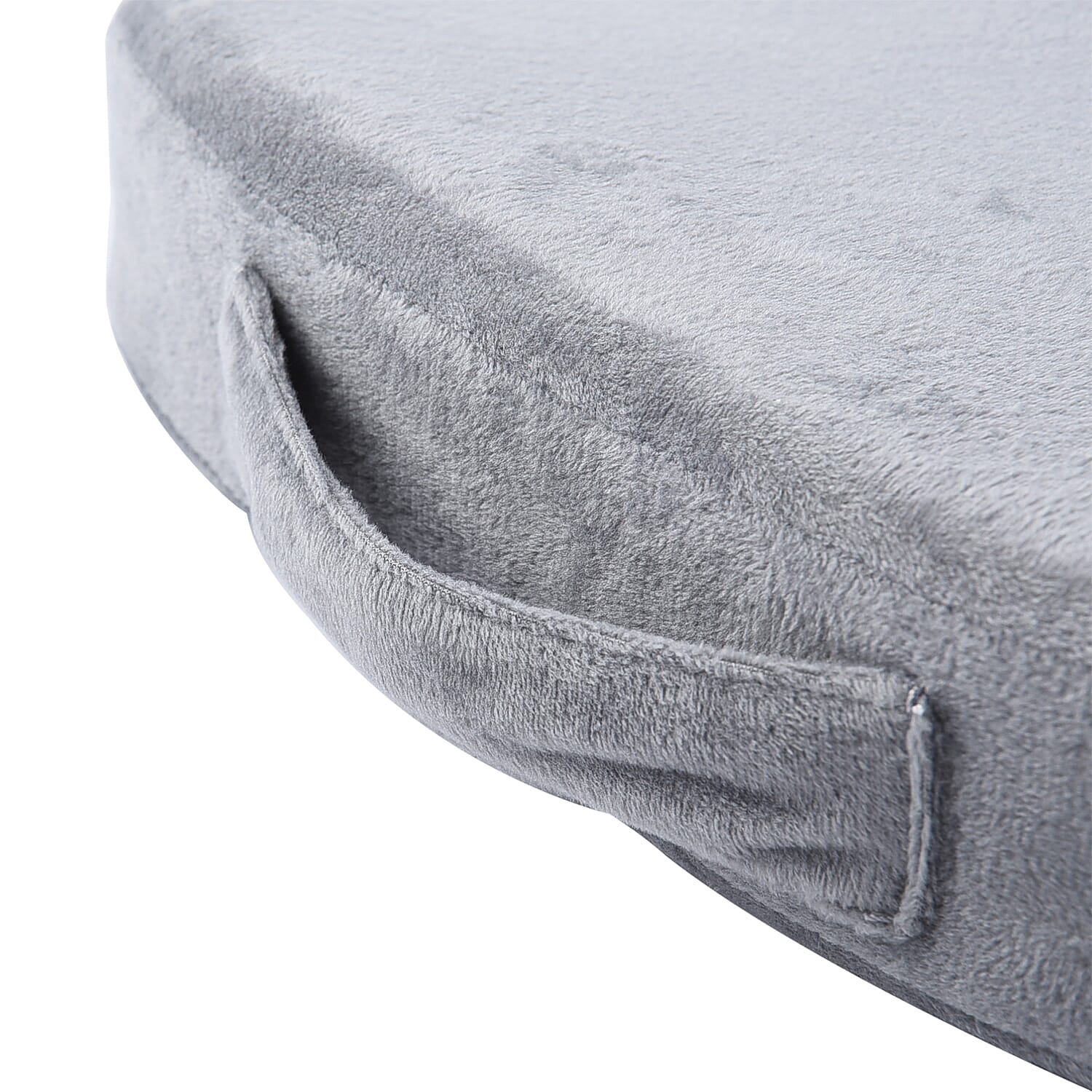 Comfy Memory Foam Seat Cushion (Size 44x35x7Cm) - Grey