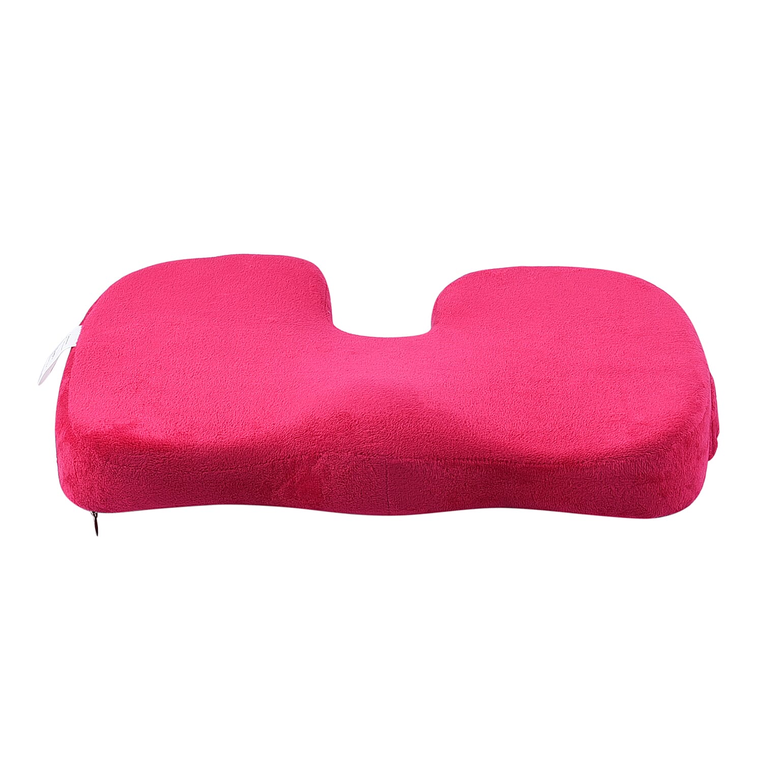 Comfy Memory Foam Seat Cushion (Size 44x35x7Cm) - Pink