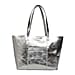 ASSOTS LONDON Genuine Leather Maisie Metallic Shopper Bag