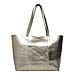 ASSOTS LONDON Genuine Leather Maisie Metallic Shopper Bag