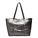 ASSOTS LONDON Genuine Leather Maisie Metallic Shopper Bag