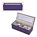 5 Slot Watch Box with Transparent Window - Navy Blue Colour