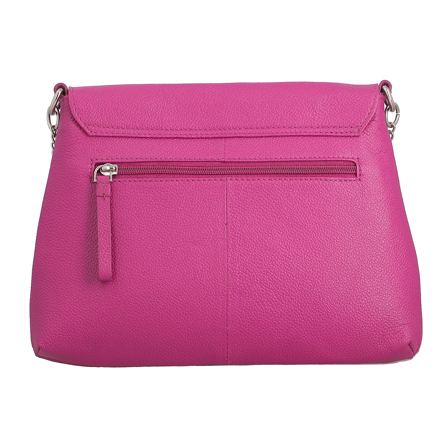 THE HANDCRAFTED LUXURY - Sukriti 100% Genuine Leather Handpainted Shoulder Bag - Pink