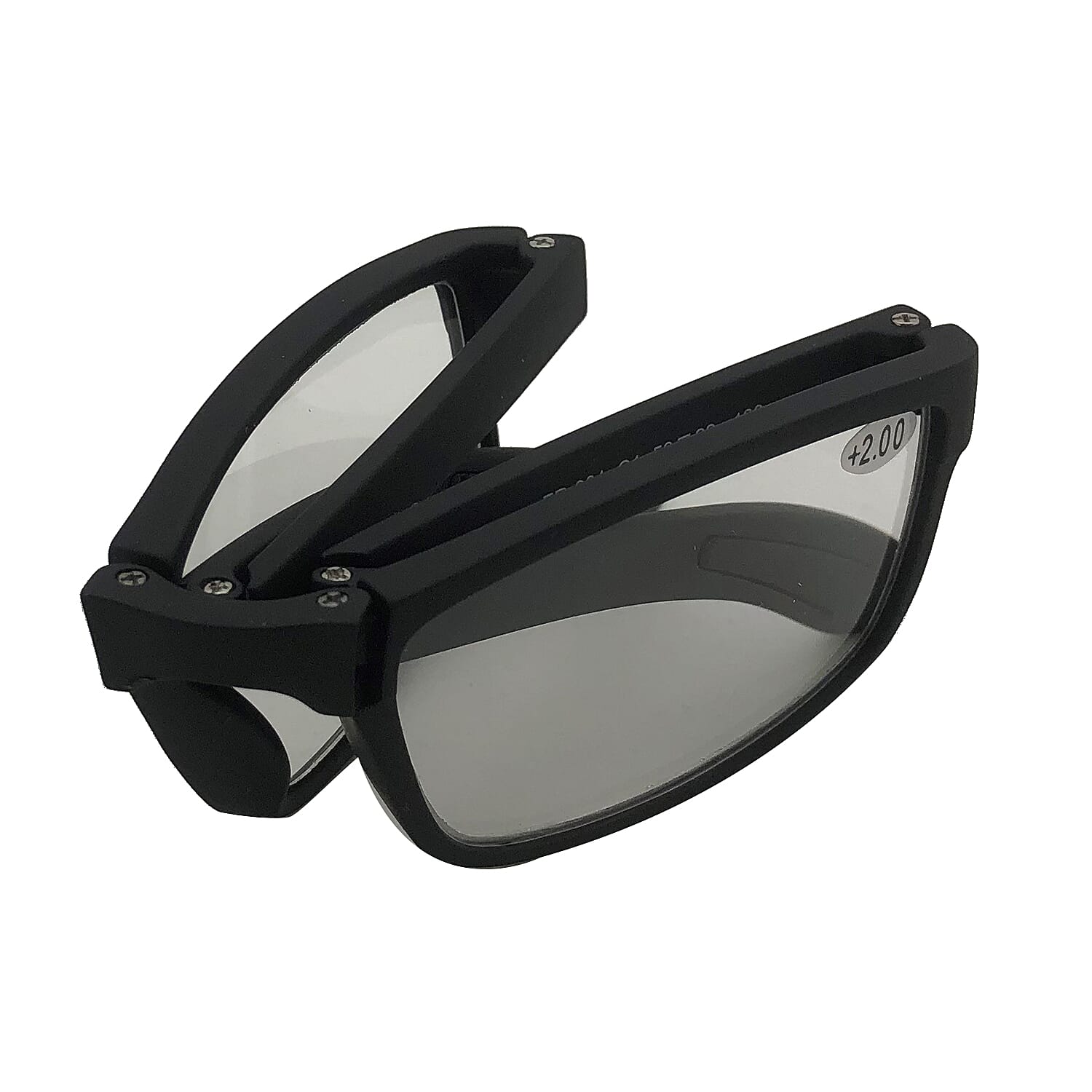 OXFORD Foldable Black Reading Glasses (-2.5 Focus)