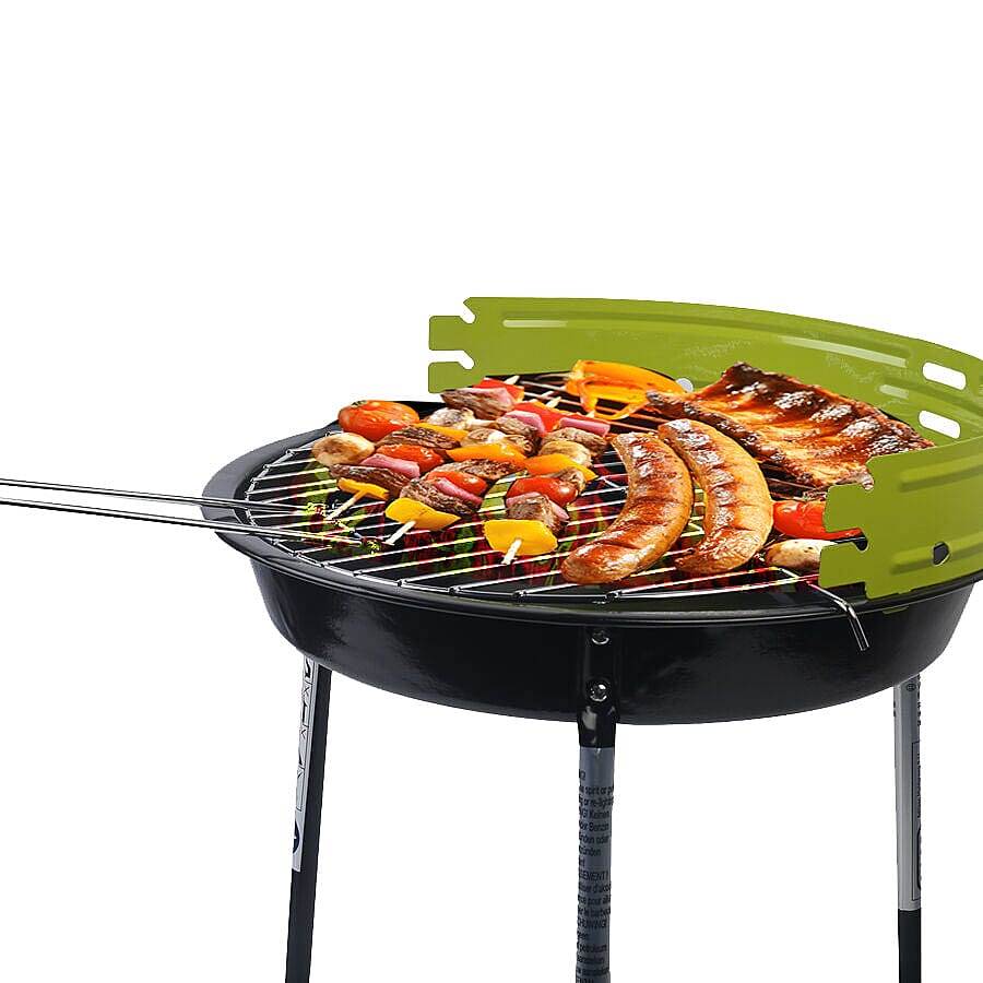 Portable Multipurpose Barbeque Grill (Size 43x33cm) - Green