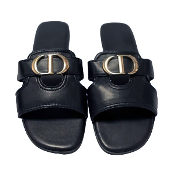 Hopful Circle Sliders in Black 6484823 TJC