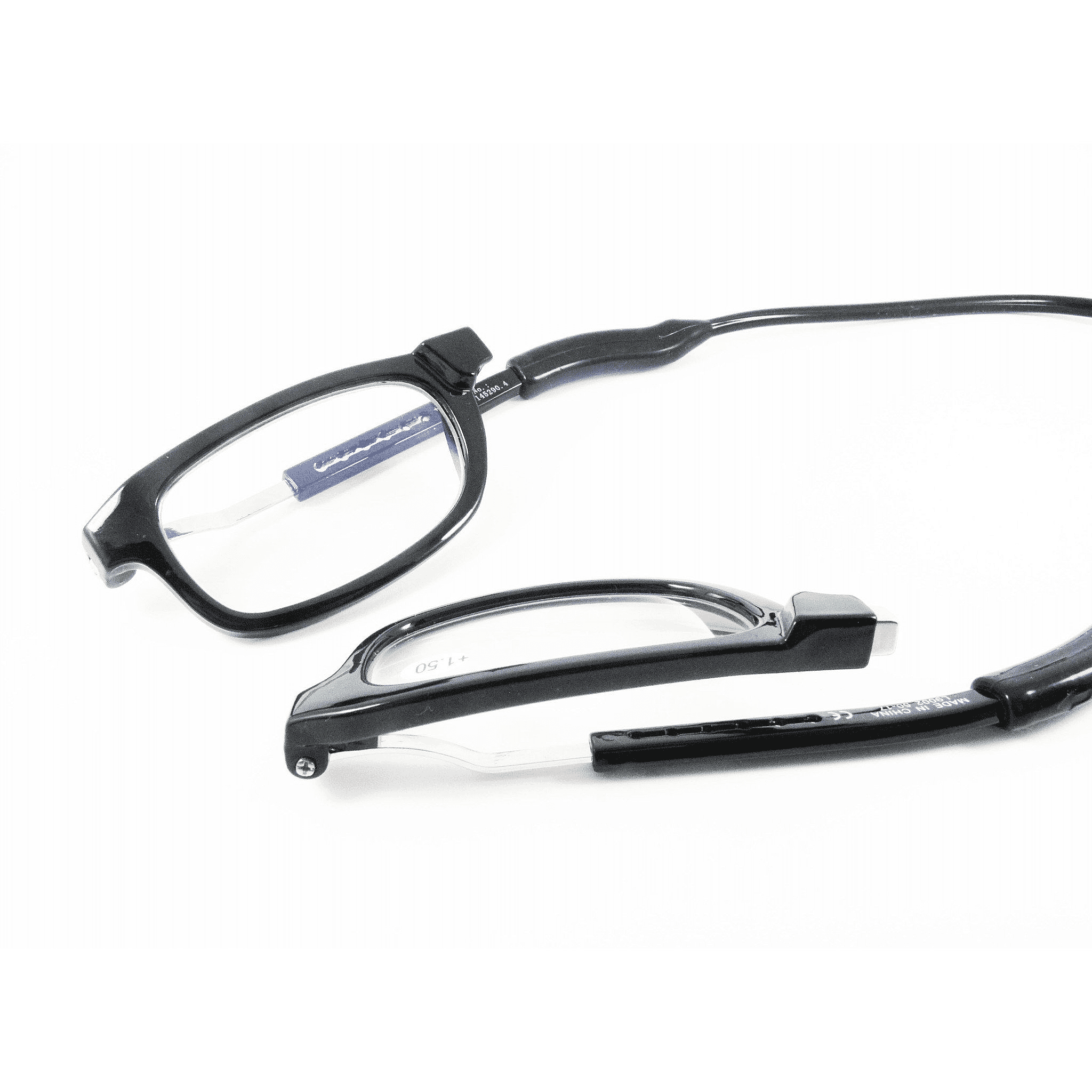 RETROPEEPERS Morgan Square Reading Glasses -2.5 D -Black