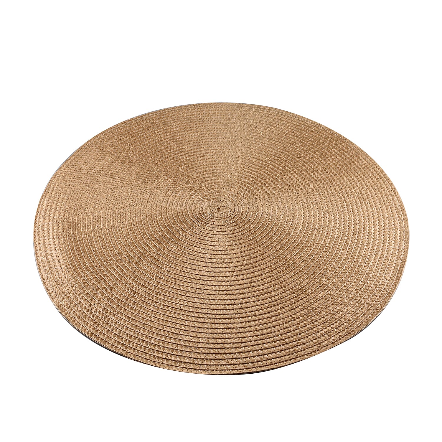 Set of 4 - Table Round Placemats - Beige