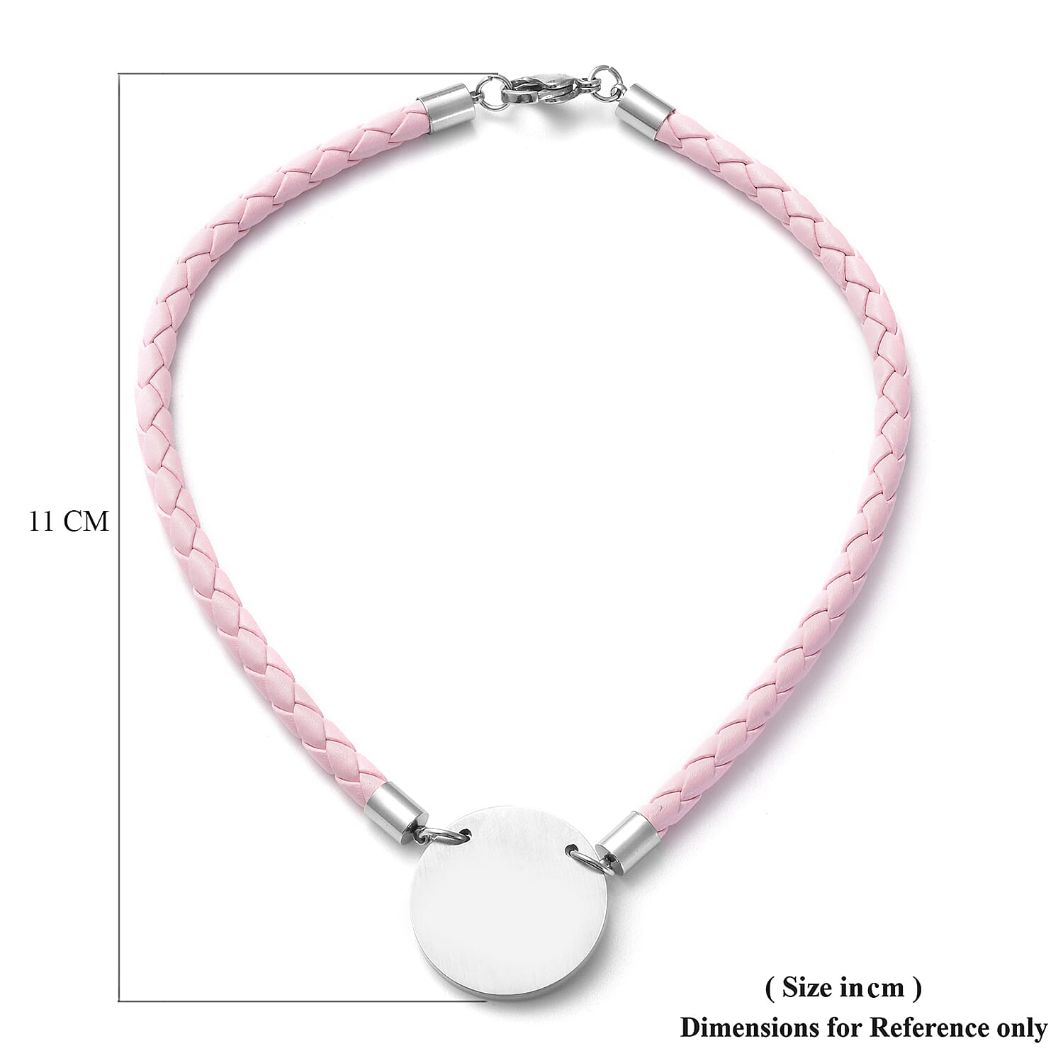 Pet Collar Necklace (Size - 10 ) in Stainless Steel