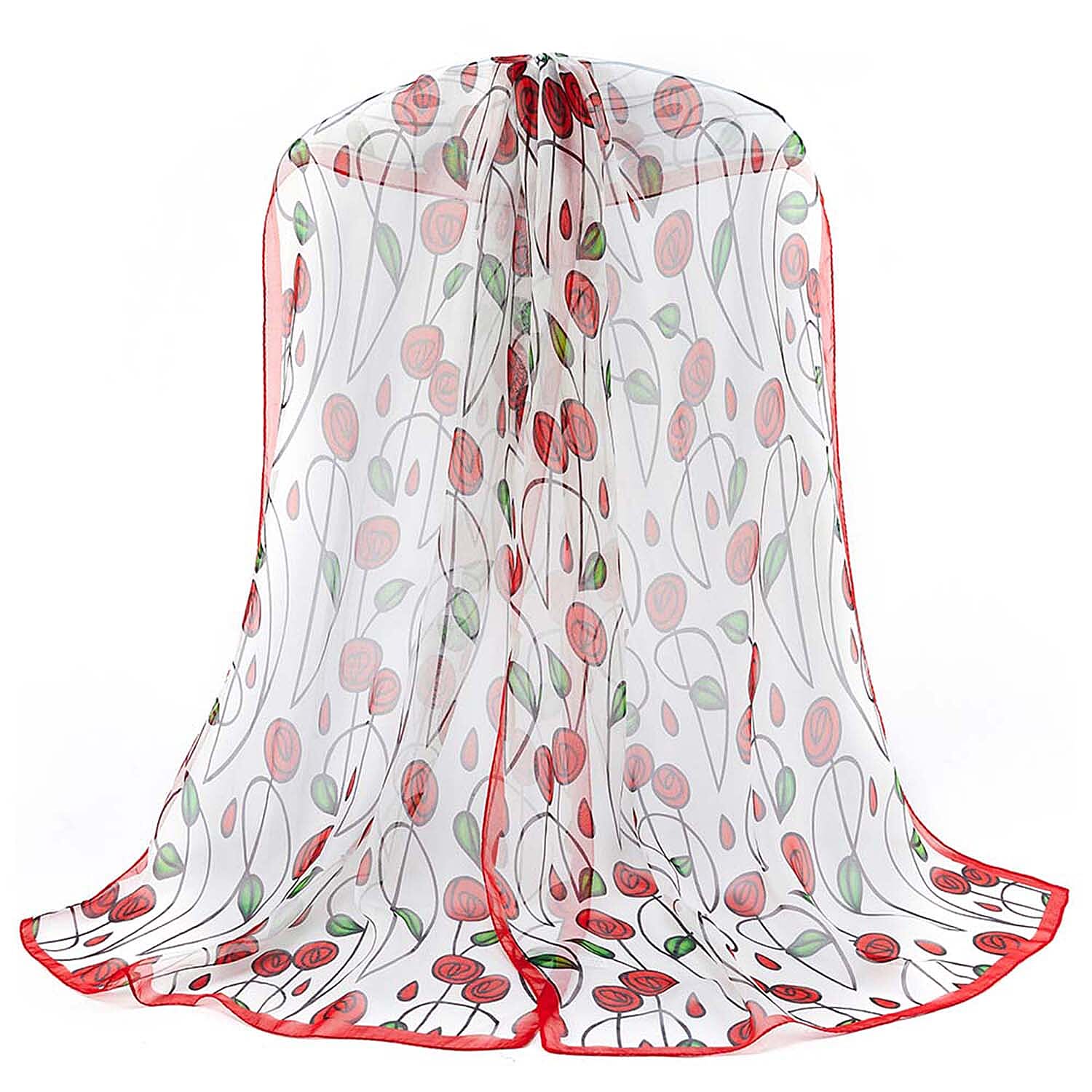 Signare Tapestry Silk William Morris Golden Scarves - Rose