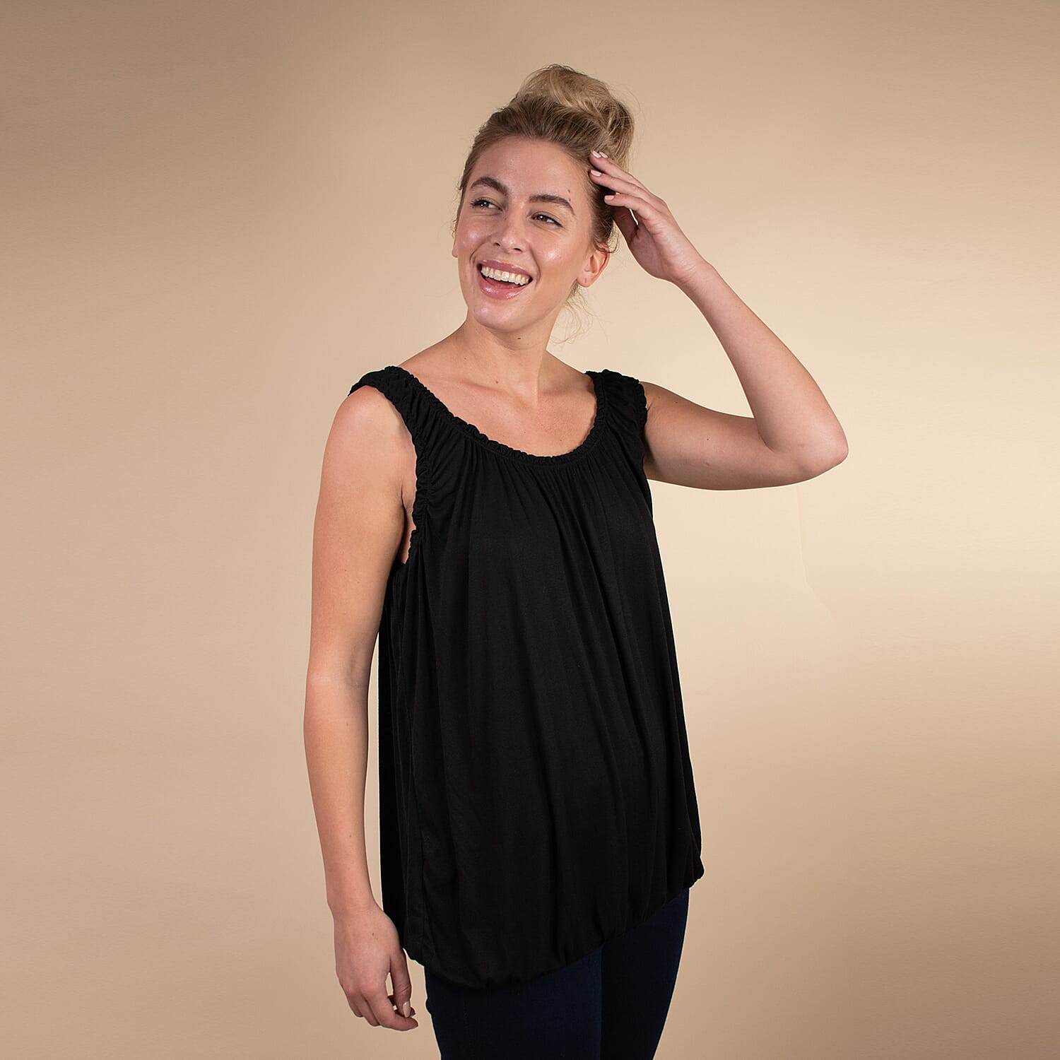 TAMSY Super Soft Vest  - Black