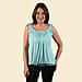 TAMSY Super Soft Vest One Size, ( Fits Size 8  to 18) - Mint