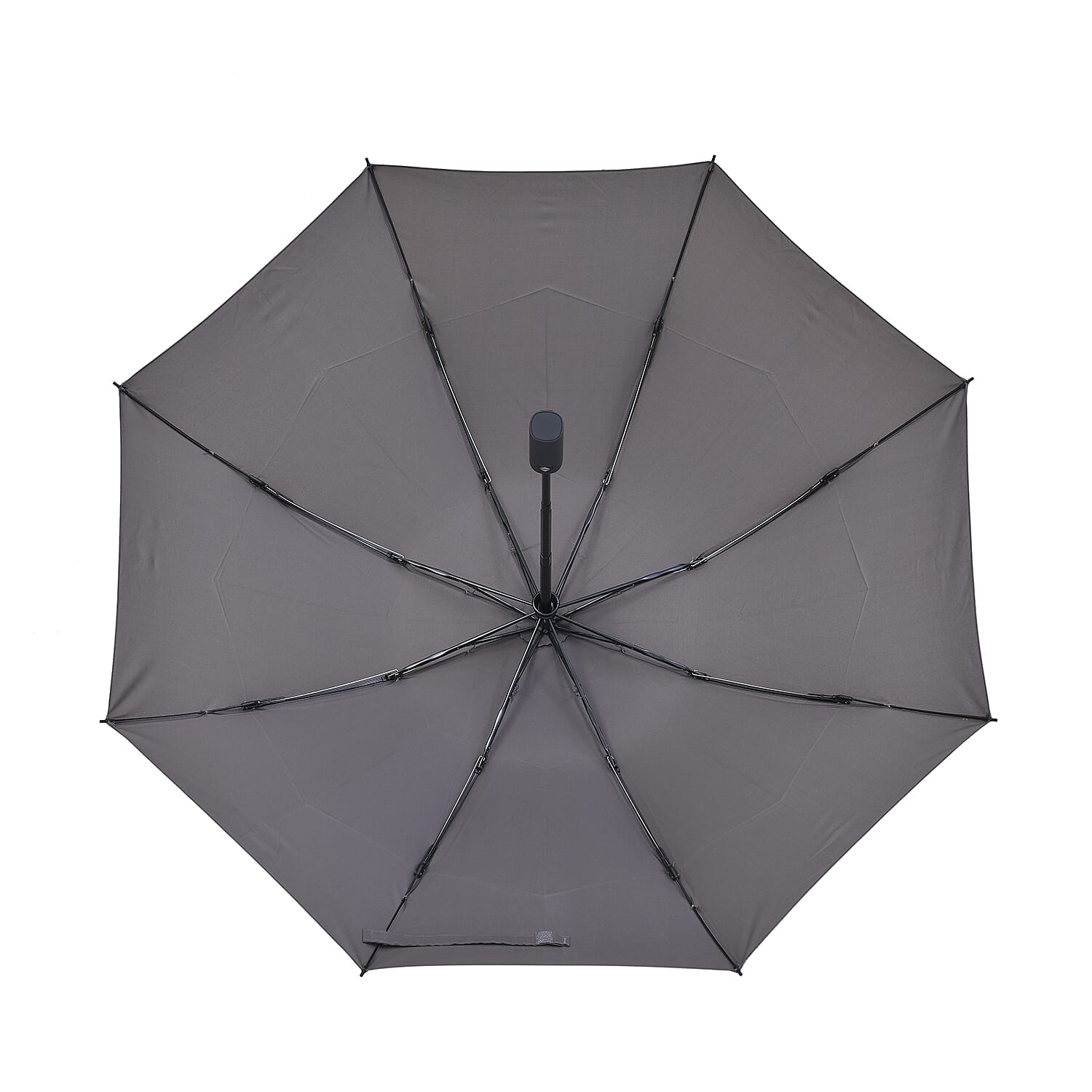 Tri Fold Automatic Open and Close Inverted Umbrella - Grey