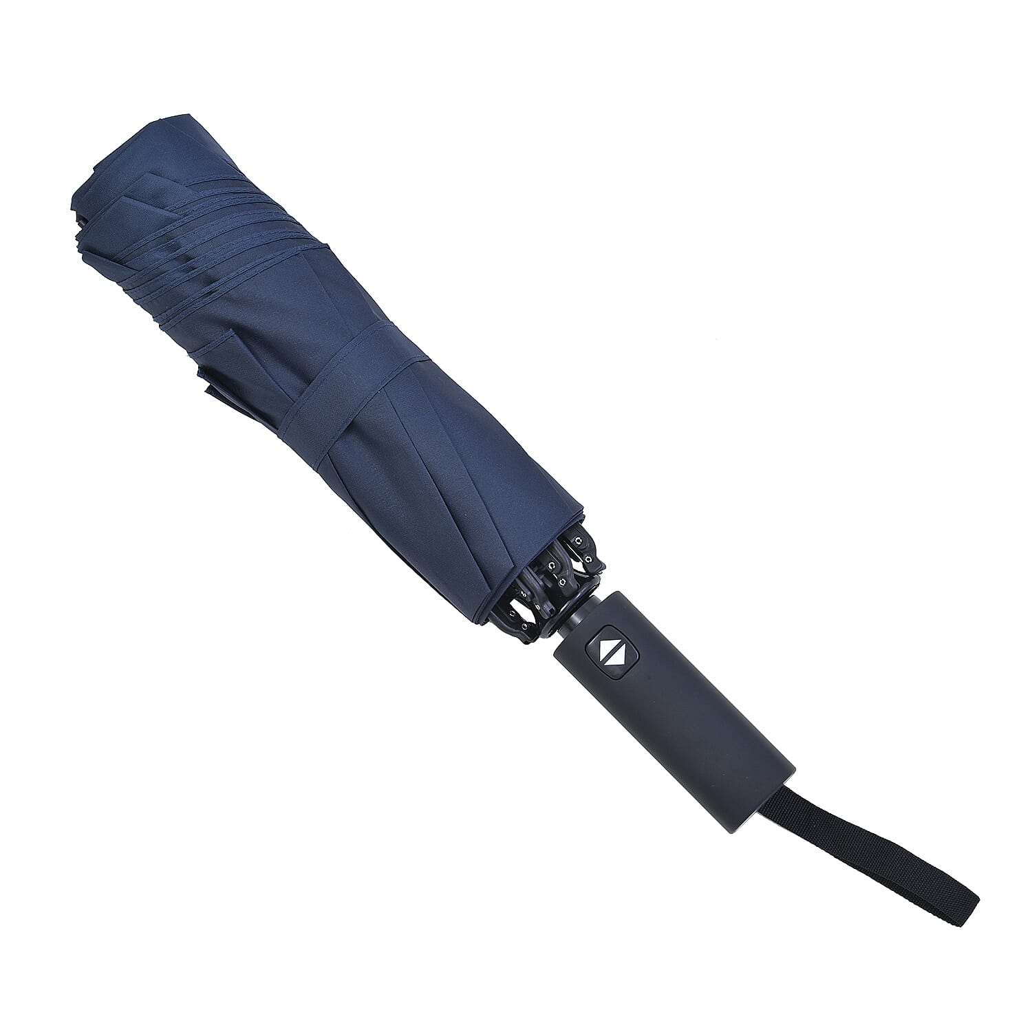 Tri Fold Automatic Open and Close Inverted Umbrella - Navy