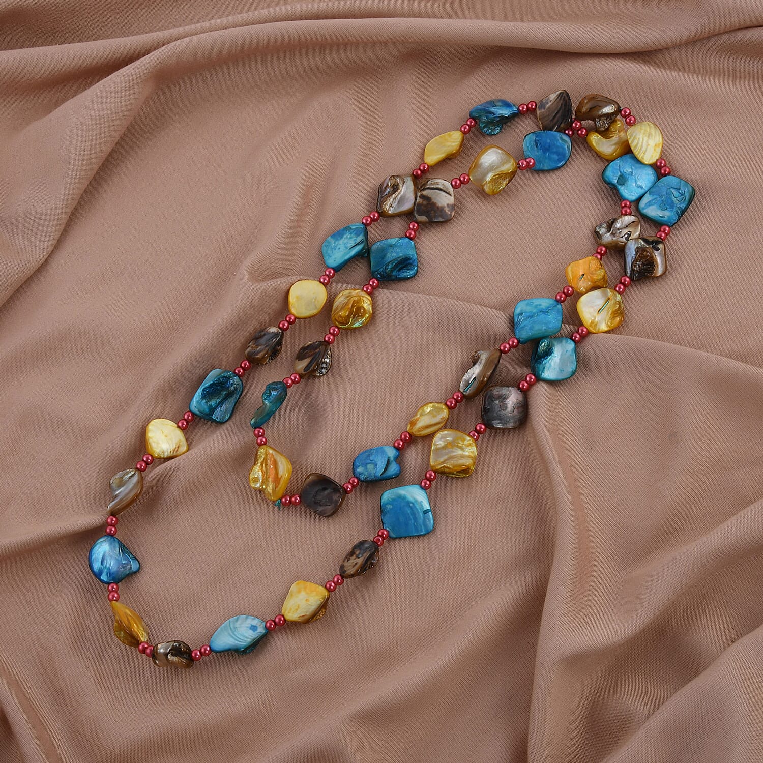 Bali Collection - Multi Gemstone Necklace (Size - 45)