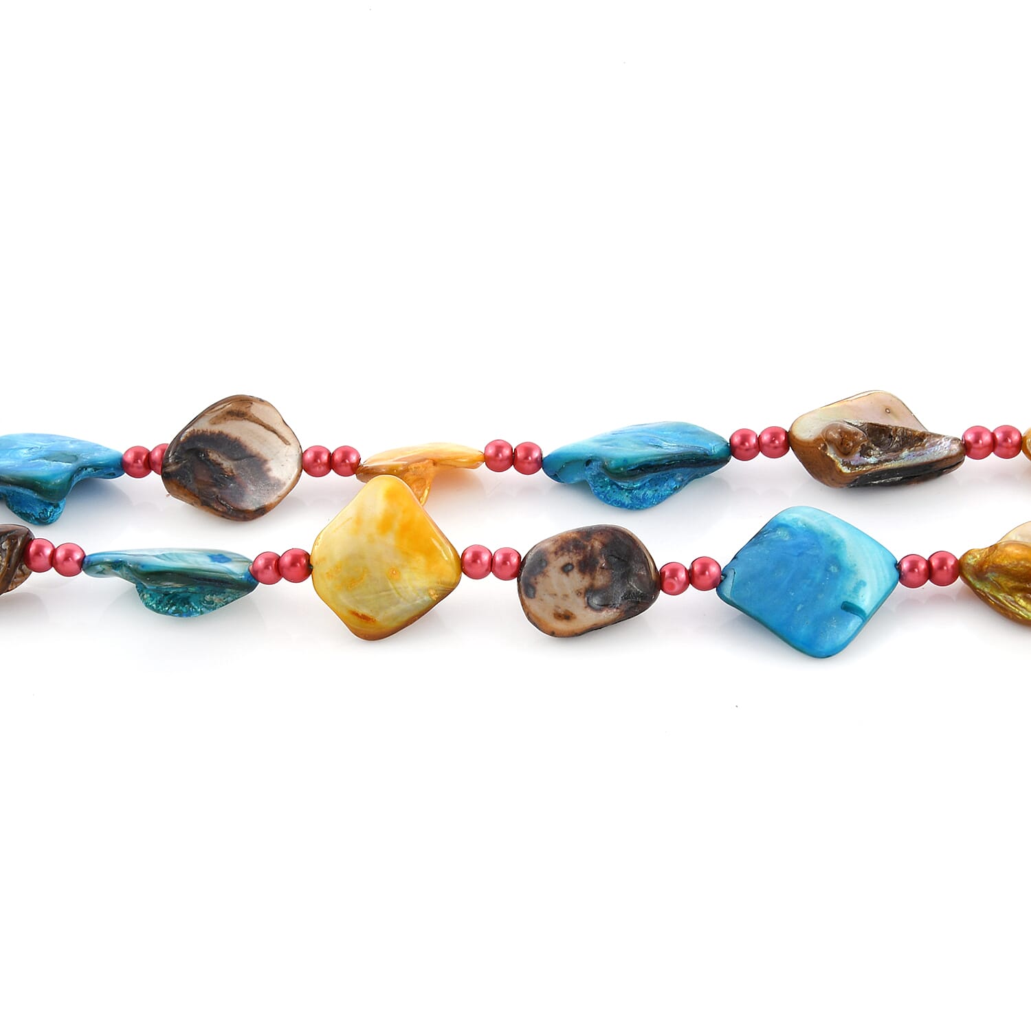 Bali Collection - Multi Gemstone Necklace (Size - 45)