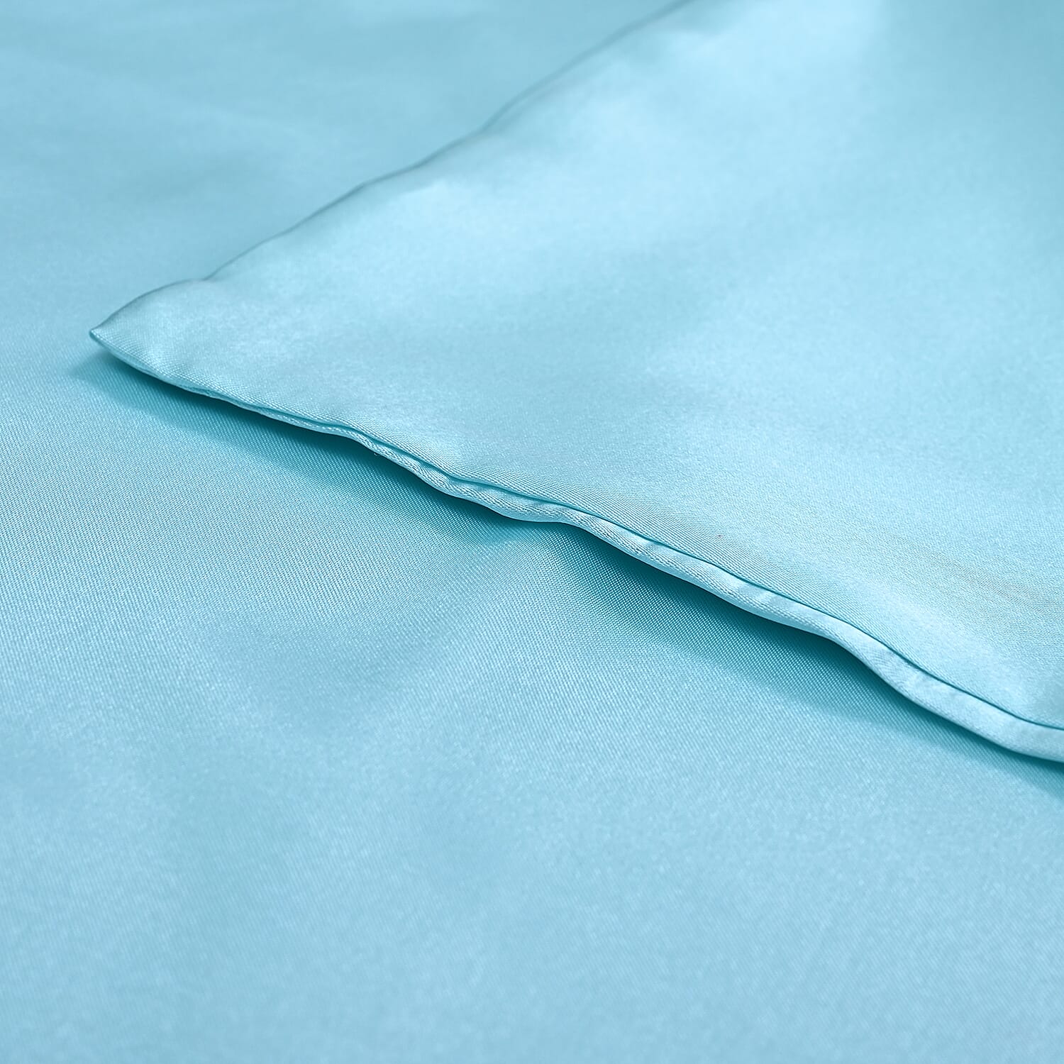 DOD - Set of 2 - Satin Pillow Cover - Dark Grey