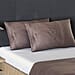 DOD - Set of 2 - Satin Pillow Cover - Dark Grey