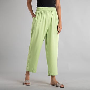 https://tjcuk.sirv.com/Products/65/2/6527727/Solid-Pattern-High-Rise-Womens-Trousers-Green_6527727_2.jpg?w=342&h=342
