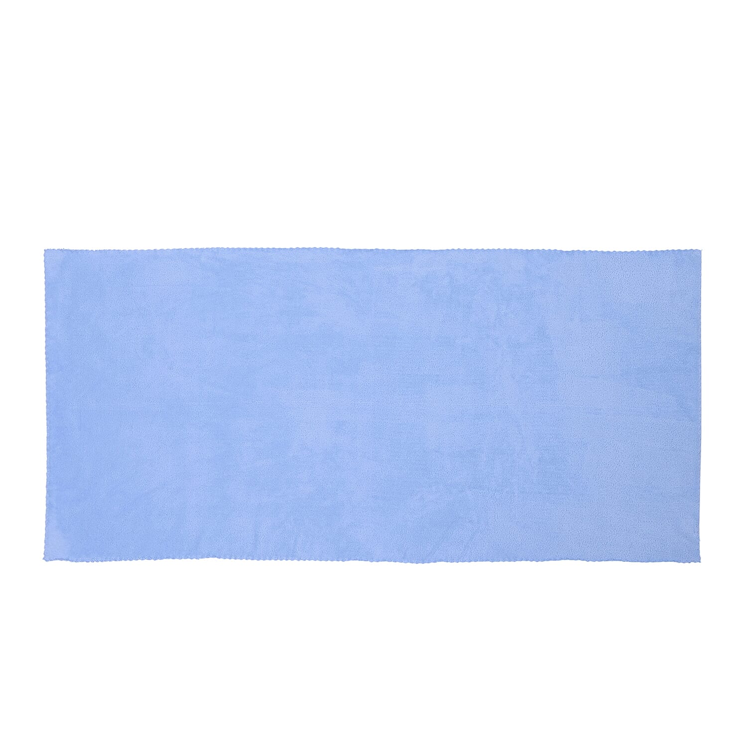 Set of 2 - Microfiber Towel (includes 1 Bath Towel & 1 Face Towel  - Light Blue