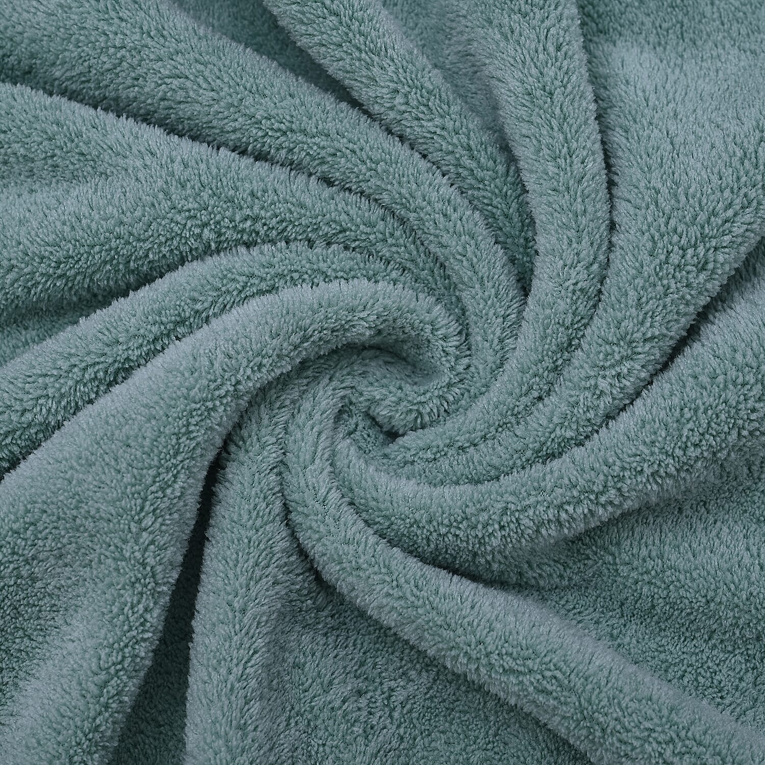 Set of 2 - Microfiber Towel (includes 1 Bath Towel - 140x70Cm & 1 Face Towel - 75x35Cm) - Mint