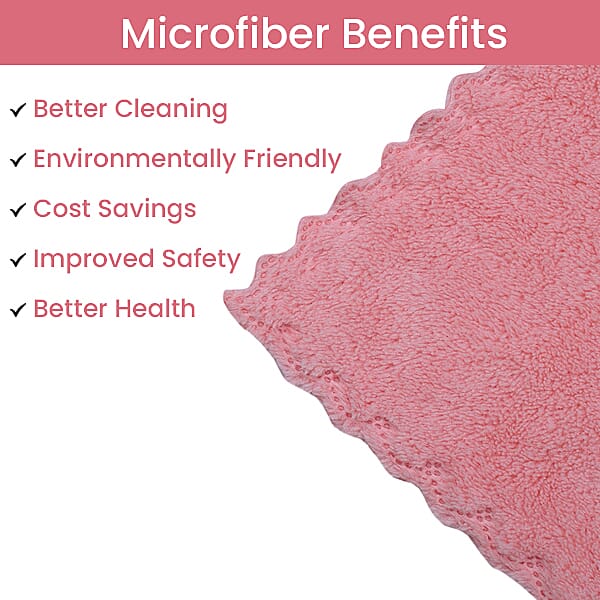 Set of 2 - Microfiber Towel (includes 1 Bath Towel - 140x70Cm & 1 Face Towel - 75x35Cm) - Light Pink