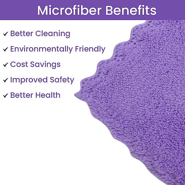 Set of 2 - Microfiber Towel (includes 1 Bath Towel - 140x70Cm & 1 Face Towel - 75x35Cm) - Lilac